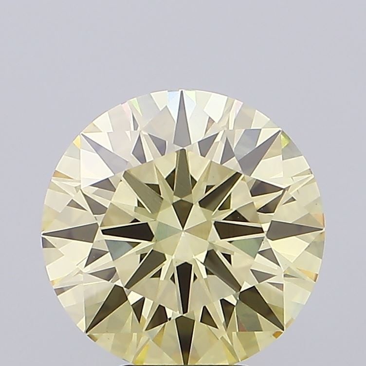 Ideal Loose Diamond - ROUND 6.04ct Fancy Light Yellow VS1: Ideal Loose Diamond - ROUND 6.04ct Fancy Light Yellow VS1 Source: This is a real non-mined Diamond that has been grown in a lab Shape: ROUND Carats: 6.04 Color: Fancy Light Yellow Certification: IGI V
