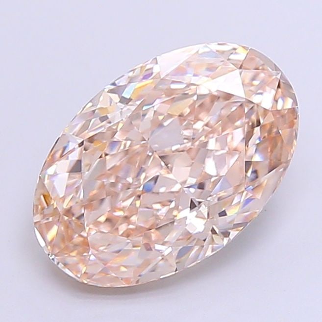 Loose Diamond - OVAL 4.04ct Fancy Light Brown VVS2: Loose Diamond - OVAL 4.04ct Fancy Light Brown VVS2 Source: This is a real non-mined Diamond that has been grown in a lab Shape: OVAL Carats: 4.04 Color: Fancy Light Brown Certification: IGI Video: