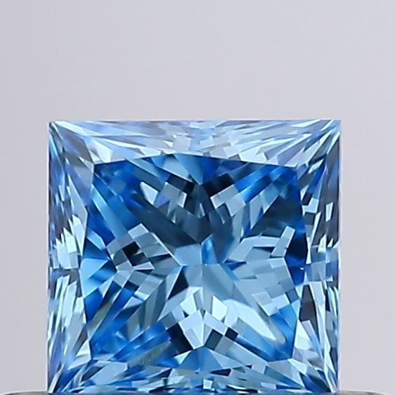 Loose Diamond - PRINCESS 0.75ct Fancy Vivid Blue VS1: Loose Diamond - PRINCESS 0.75ct Fancy Vivid Blue VS1 Source: This is a real non-mined Diamond that has been grown in a lab Shape: PRINCESS Carats: 0.75 Color: Fancy Vivid Blue Certification: NONE Vide