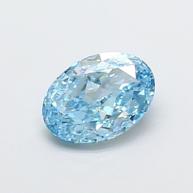 Loose Diamond - OVAL 1.01ct Fancy Vivid Blue VS2: Loose Diamond - OVAL 1.01ct Fancy Vivid Blue VS2 Source: This is a real non-mined Diamond that has been grown in a lab Shape: OVAL Carats: 1.01 Color: Fancy Vivid Blue Certification: IGI Video: