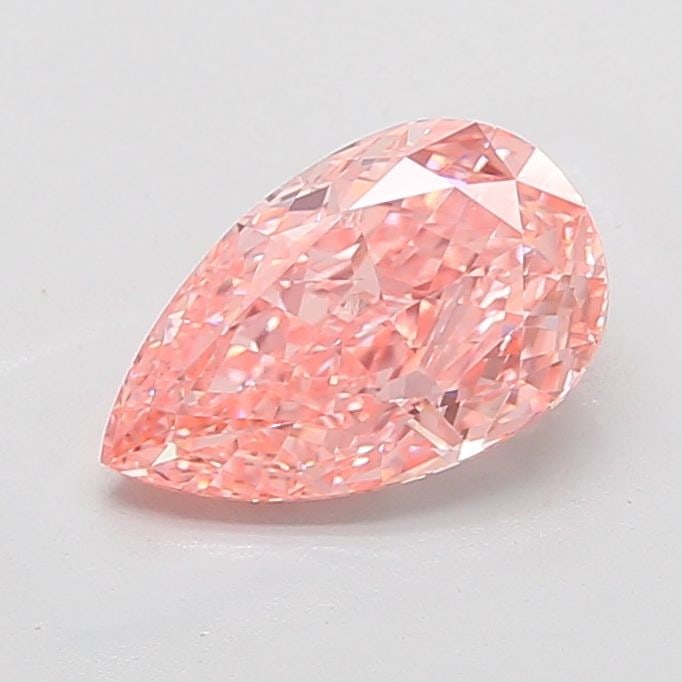 Loose Diamond - PEAR 3.14ct Fancy Vivid Pink VVS2: Loose Diamond - PEAR 3.14ct Fancy Vivid Pink VVS2 Source: This is a real non-mined Diamond that has been grown in a lab Shape: PEAR Carats: 3.14 Color: Fancy Vivid Pink Certification: IGI Video: