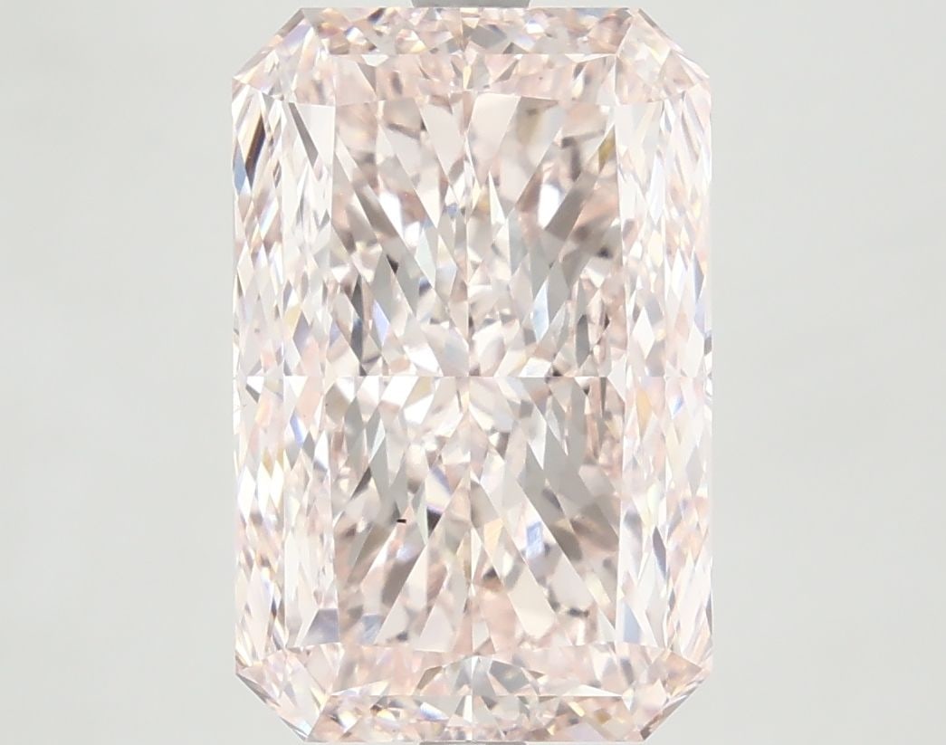 Loose Diamond - RADIANT 5.45ct Fancy Pink VS1: Loose Diamond - RADIANT 5.45ct Fancy Pink VS1 Source: This is a real non-mined Diamond that has been grown in a lab Shape: RADIANT Carats: 5.45 Color: Fancy Pink Certification: IGI Video: