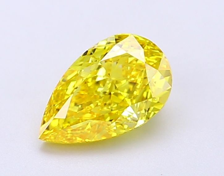 Loose Diamond - PEAR 1.09ct Fancy Vivid Yellow VS1: Loose Diamond - PEAR 1.09ct Fancy Vivid Yellow VS1 Source: This is a real non-mined Diamond that has been grown in a lab Shape: PEAR Carats: 1.09 Color: Fancy Vivid Yellow Certification: IGI Video: