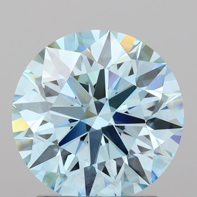 Ideal Loose Diamond - ROUND 2.32ct Fancy Vivid Blue VVS1: Ideal Loose Diamond - ROUND 2.32ct Fancy Vivid Blue VVS1 Source: This is a real non-mined Diamond that has been grown in a lab Shape: ROUND Carats: 2.32 Color: Fancy Vivid Blue Certification: IGI Vide