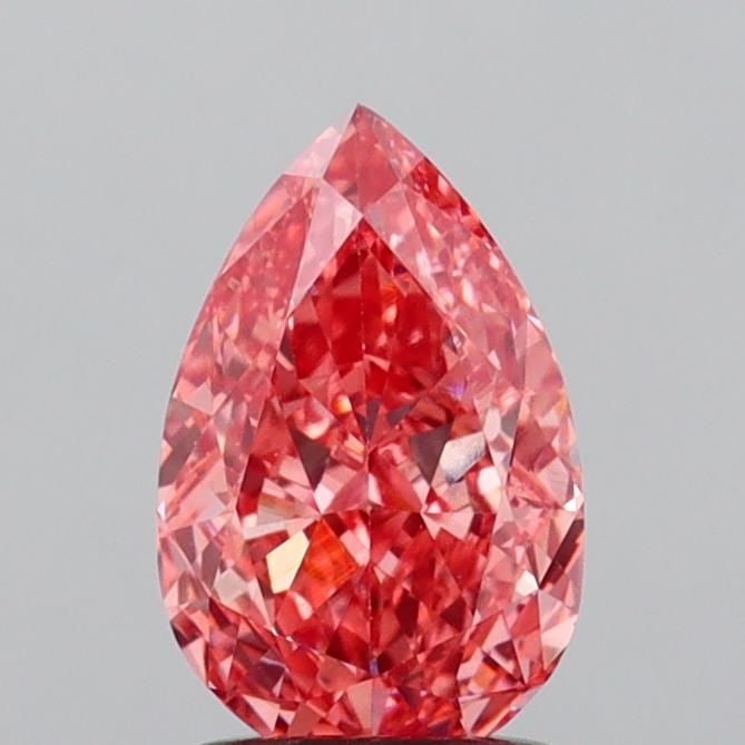 Loose Diamond - PEAR 1.57ct Fancy Vivid Pink VS1: Loose Diamond - PEAR 1.57ct Fancy Vivid Pink VS1 Source: This is a real non-mined Diamond that has been grown in a lab Shape: PEAR Carats: 1.57 Color: Fancy Vivid Pink Certification: IGI Video:
