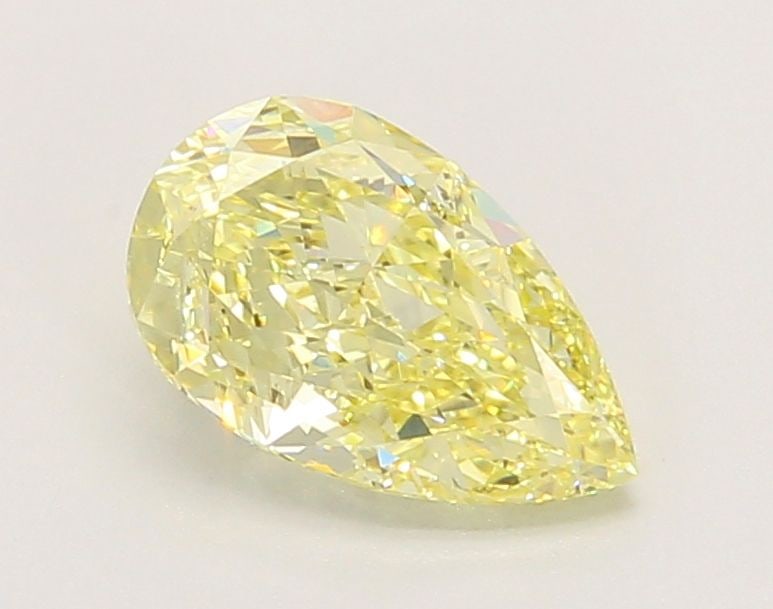 Loose Diamond - PEAR 1.56ct Fancy Yellow VVS2: Loose Diamond - PEAR 1.56ct Fancy Yellow VVS2 Source: This is a real non-mined Diamond that has been grown in a lab Shape: PEAR Carats: 1.56 Color: Fancy Yellow Certification: IGI Video: