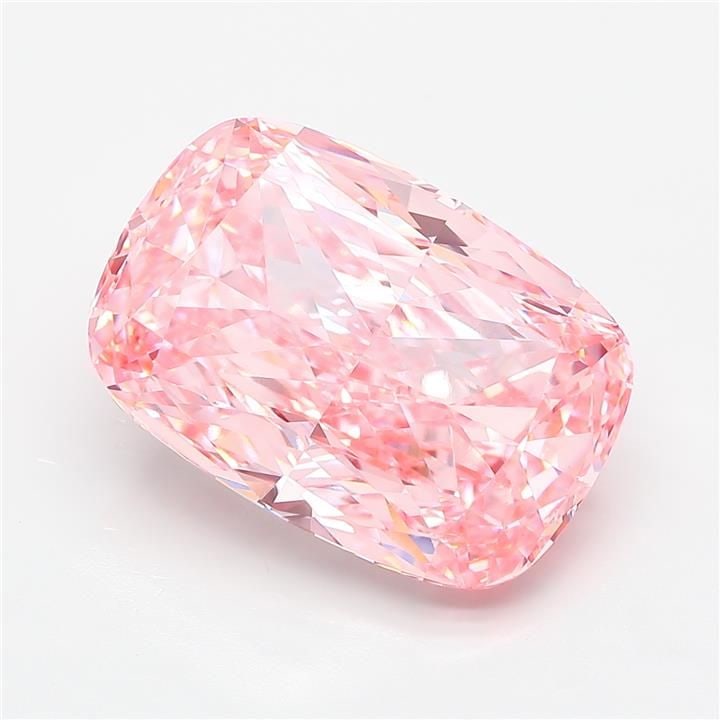 Loose Diamond - CUSHION MODIFIED 10.27ct Fancy Vivid Pink VS1: Loose Diamond - CUSHION MODIFIED 10.27ct Fancy Vivid Pink VS1 Source: This is a real non-mined Diamond that has been grown in a lab Shape: CUSHION MODIFIED Carats: 10.27 Color: Fancy Vivid Pink Certif