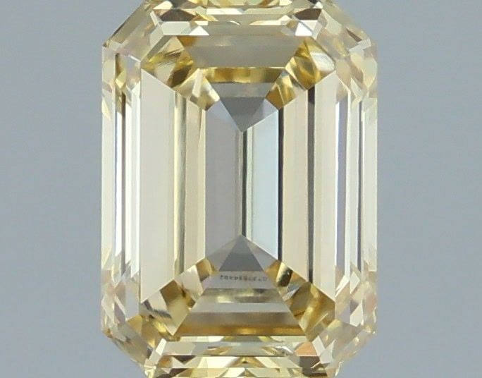 Loose Diamond - EMERALD 1.27ct Fancy Yellow VVS2: Loose Diamond - EMERALD 1.27ct Fancy Yellow VVS2 Source: This is a real non-mined Diamond that has been grown in a lab Shape: EMERALD Carats: 1.27 Color: Fancy Yellow Certification: IGI Video: