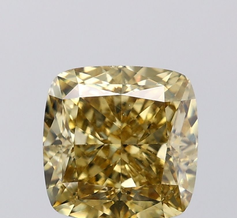 Loose Diamond - CUSHION MODIFIED 4.04ct Fancy Intense Yellow VS2: Loose Diamond - CUSHION MODIFIED 4.04ct Fancy Intense Yellow VS2 Source: This is a real non-mined Diamond that has been grown in a lab Shape: CUSHION MODIFIED Carats: 4.04 Color: Fancy Intense Yellow 
