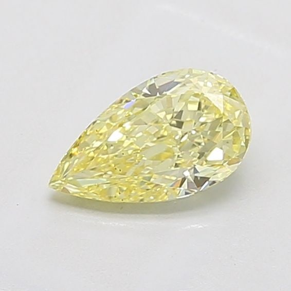Loose Diamond - PEAR 1.14ct Fancy Intense Yellow VS2: Loose Diamond - PEAR 1.14ct Fancy Intense Yellow VS2 Source: This is a real non-mined Diamond that has been grown in a lab Shape: PEAR Carats: 1.14 Color: Fancy Intense Yellow Certification: IGI Video