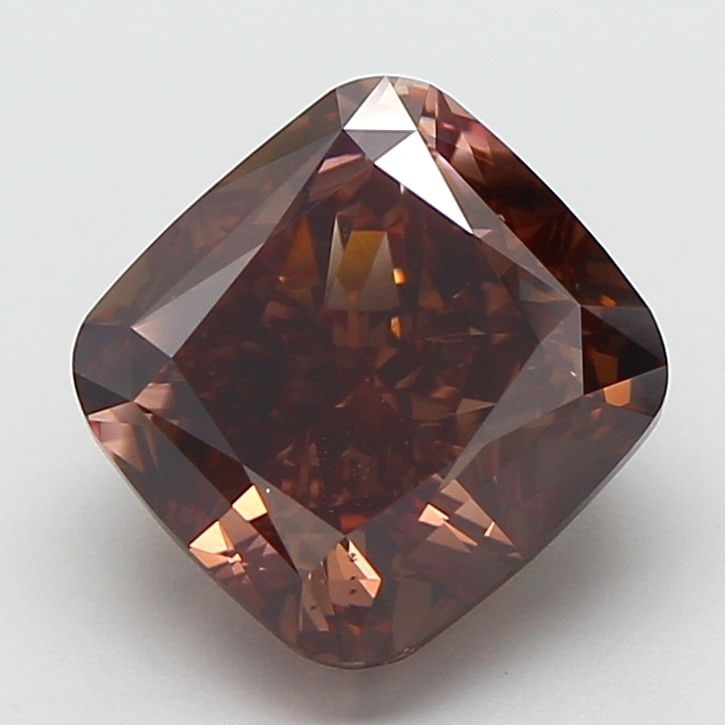 Loose Diamond - CUSHION MODIFIED 4.06ct Fancy Gray Pink VS2 (1 of 1)