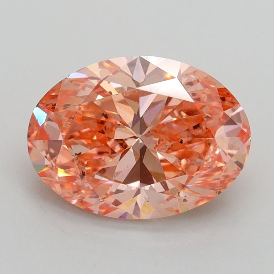 Loose Diamond - OVAL 2.01ct Fancy Vivid Pink SI1: Loose Diamond - OVAL 2.01ct Fancy Vivid Pink SI1 Source: This is a real non-mined Diamond that has been grown in a lab Shape: OVAL Carats: 2.01 Color: Fancy Vivid Pink Certification: IGI Video:
