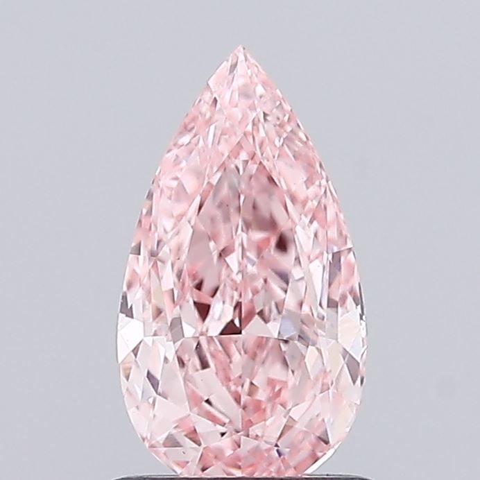 Loose Diamond - PEAR 1.03ct Fancy Vivid Pink VVS2: Loose Diamond - PEAR 1.03ct Fancy Vivid Pink VVS2 Source: This is a real non-mined Diamond that has been grown in a lab Shape: PEAR Carats: 1.03 Color: Fancy Vivid Pink Certification: IGI Video: