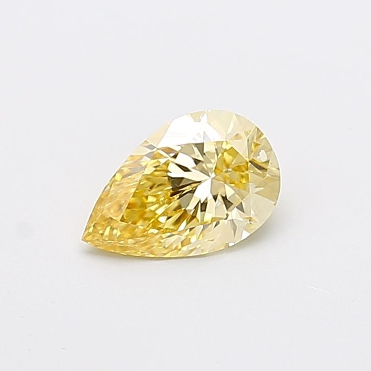 Loose Diamond - PEAR 1.0ct Fancy Yellow VS1: Loose Diamond - PEAR 1.0ct Fancy Yellow VS1 Source: This is a real non-mined Diamond that has been grown in a lab Shape: PEAR Carats: 1.0 Color: Fancy Yellow Certification: IGI Video: