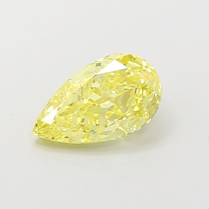 Loose Diamond - PEAR 1.24ct Fancy Intense Yellow VVS2: Loose Diamond - PEAR 1.24ct Fancy Intense Yellow VVS2 Source: This is a real non-mined Diamond that has been grown in a lab Shape: PEAR Carats: 1.24 Color: Fancy Intense Yellow Certification: IGI Vide