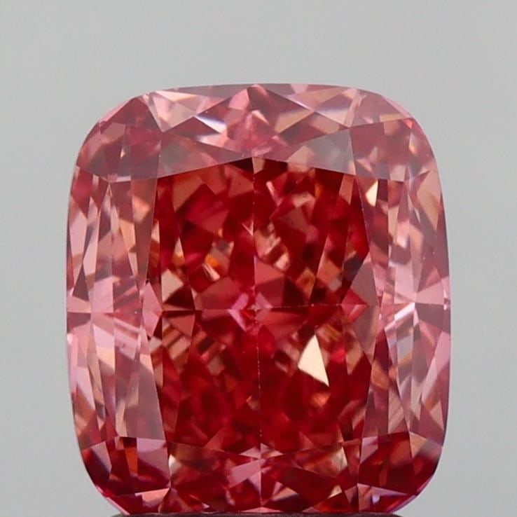 Loose Diamond - CUSHION MODIFIED 2.17ct Fancy Vivid Pink VVS2: Loose Diamond - CUSHION MODIFIED 2.17ct Fancy Vivid Pink VVS2 Source: This is a real non-mined Diamond that has been grown in a lab Shape: CUSHION MODIFIED Carats: 2.17 Color: Fancy Vivid Pink Certifi