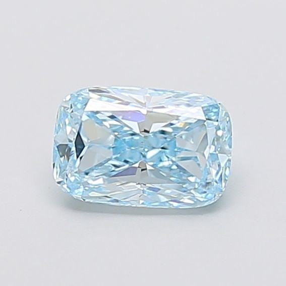 Loose Diamond - CUSHION MODIFIED 1.03ct Fancy Vivid Blue VS1: Loose Diamond - CUSHION MODIFIED 1.03ct Fancy Vivid Blue VS1 Source: This is a real non-mined Diamond that has been grown in a lab Shape: CUSHION MODIFIED Carats: 1.03 Color: Fancy Vivid Blue Certific