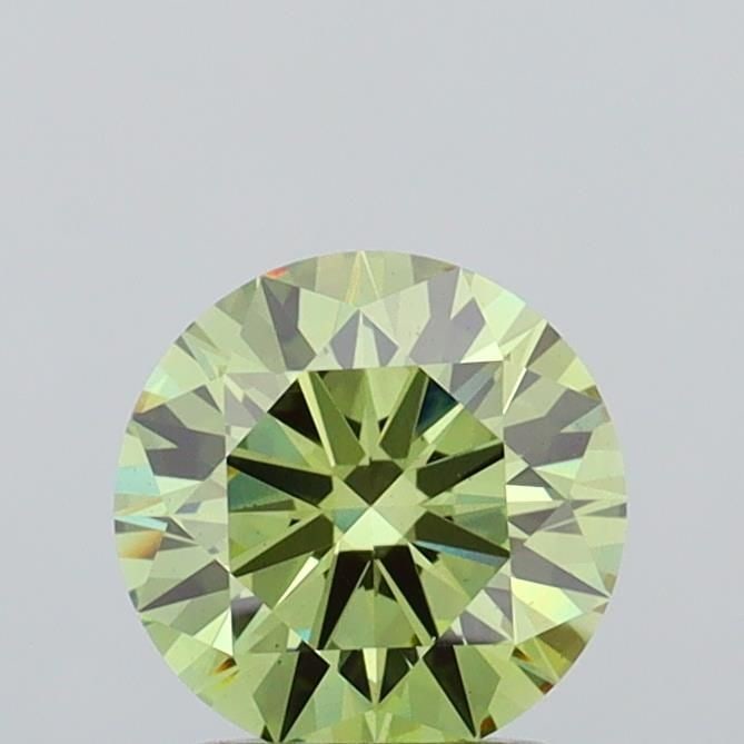 Ideal Loose Diamond - ROUND 1.55ct Fancy Vivid Green VS1: Ideal Loose Diamond - ROUND 1.55ct Fancy Vivid Green VS1 Source: This is a real non-mined Diamond that has been grown in a lab Shape: ROUND Carats: 1.55 Color: Fancy Vivid Green Certification: IGI Vid