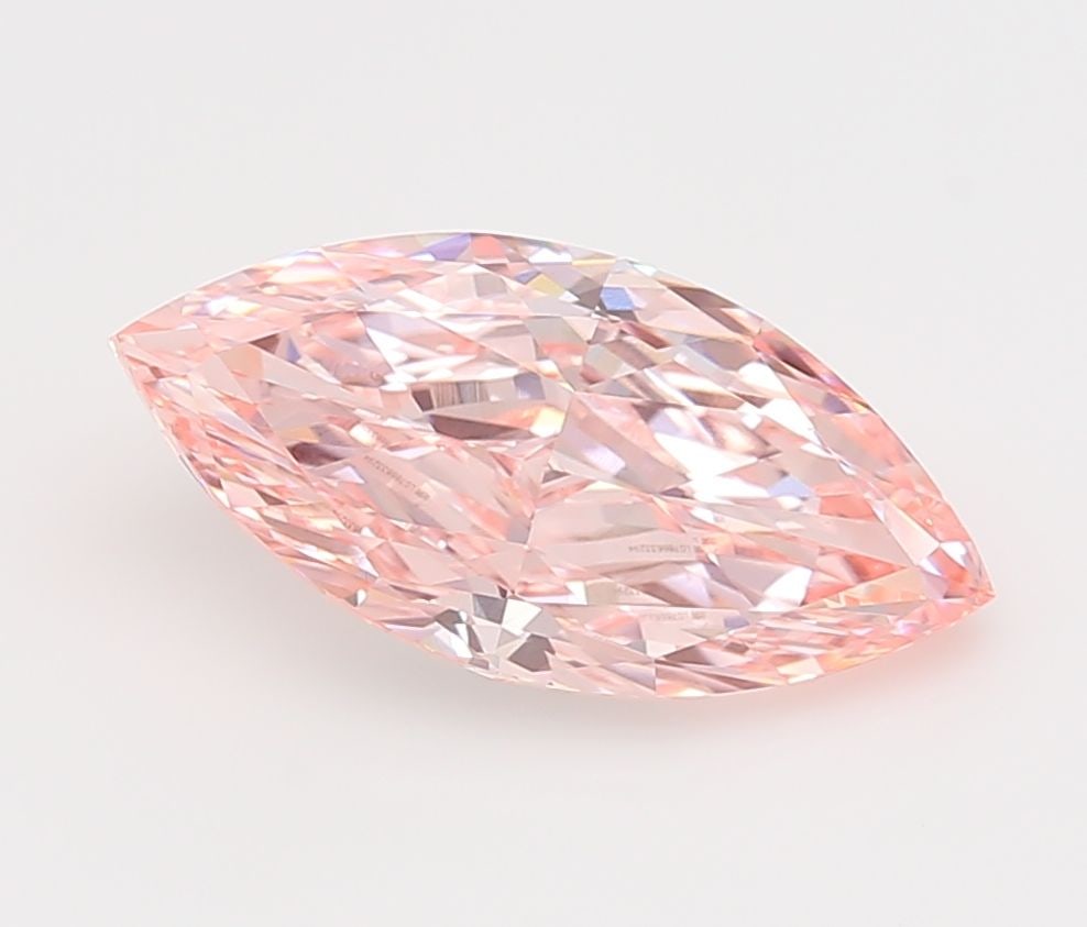 Loose Diamond - MARQUISE 3.52ct Fancy Vivid Pink VVS2: Loose Diamond - MARQUISE 3.52ct Fancy Vivid Pink VVS2 Source: This is a real non-mined Diamond that has been grown in a lab Shape: MARQUISE Carats: 3.52 Color: Fancy Vivid Pink Certification: IGI Vide