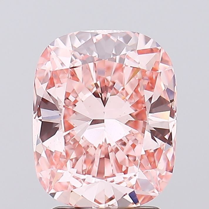 Loose Diamond - CUSHION MODIFIED 2.58ct Fancy Vivid Pink VS1: Loose Diamond - CUSHION MODIFIED 2.58ct Fancy Vivid Pink VS1 Source: This is a real non-mined Diamond that has been grown in a lab Shape: CUSHION MODIFIED Carats: 2.58 Color: Fancy Vivid Pink Certific