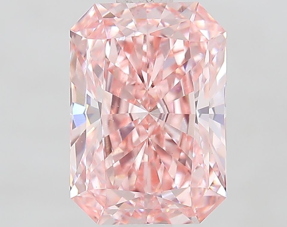 Loose Diamond - RADIANT 1.86ct Fancy Vivid Pink VVS2: Loose Diamond - RADIANT 1.86ct Fancy Vivid Pink VVS2 Source: This is a real non-mined Diamond that has been grown in a lab Shape: RADIANT Carats: 1.86 Color: Fancy Vivid Pink Certification: IGI Video: