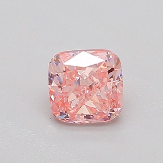 Loose Diamond - CUSHION MODIFIED 0.47ct Fancy Vivid Pink VS2: Loose Diamond - CUSHION MODIFIED 0.47ct Fancy Vivid Pink VS2 Source: This is a real non-mined Diamond that has been grown in a lab Shape: CUSHION MODIFIED Carats: 0.47 Color: Fancy Vivid Pink Certific