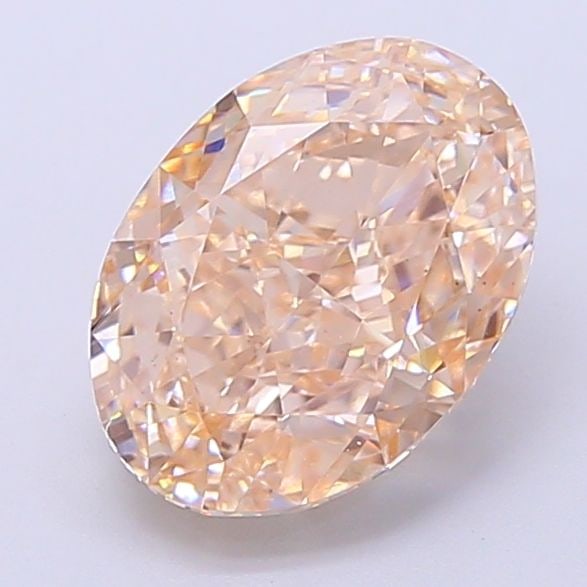 Loose Diamond - OVAL 2.61ct Fancy Light Brown VS1: Loose Diamond - OVAL 2.61ct Fancy Light Brown VS1 Source: This is a real non-mined Diamond that has been grown in a lab Shape: OVAL Carats: 2.61 Color: Fancy Light Brown Certification: IGI Video: