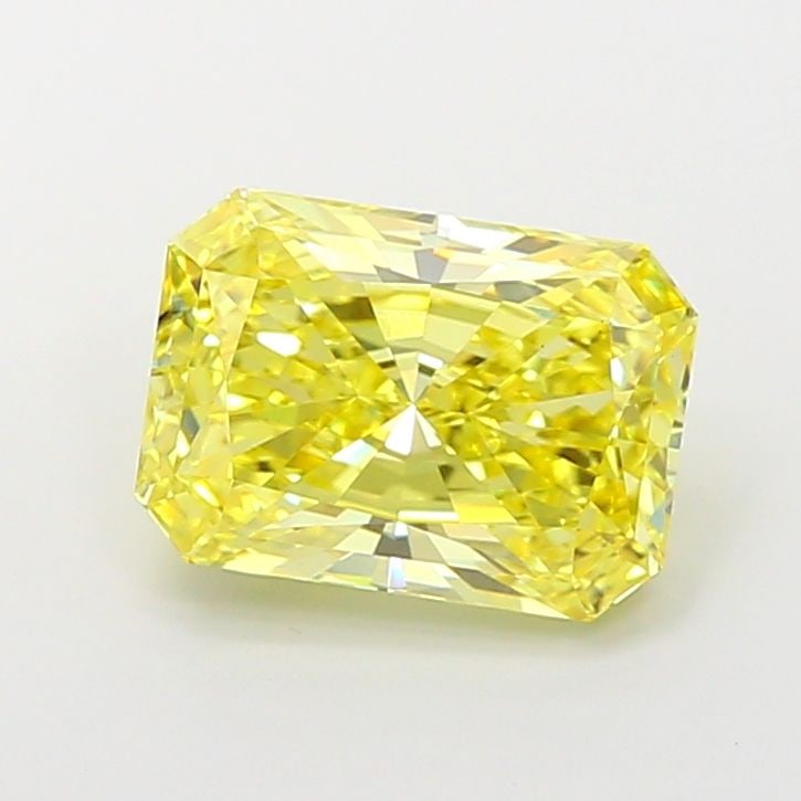 Loose Diamond - RADIANT 4.03ct Fancy Intense Yellow VS2: Loose Diamond - RADIANT 4.03ct Fancy Intense Yellow VS2 Source: This is a real non-mined Diamond that has been grown in a lab Shape: RADIANT Carats: 4.03 Color: Fancy Intense Yellow Certification: IGI
