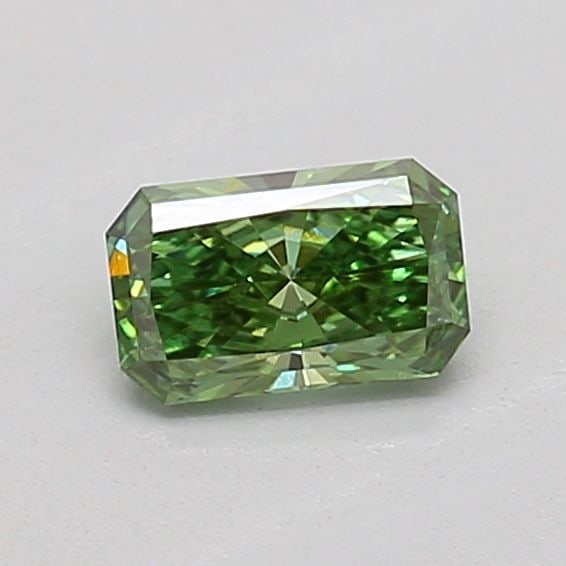 Loose Diamond - RADIANT 0.25ct Fancy Vivid Green VVS2: Loose Diamond - RADIANT 0.25ct Fancy Vivid Green VVS2 Source: This is a real non-mined Diamond that has been grown in a lab Shape: RADIANT Carats: 0.25 Color: Fancy Vivid Green Certification: IGI The 