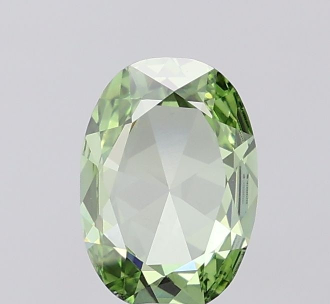 Loose Diamond - ROSE 0.9ct Fancy Vivid Green VS2: Loose Diamond - ROSE 0.9ct Fancy Vivid Green VS2 Source: This is a real non-mined Diamond that has been grown in a lab Shape: ROSE Carats: 0.9 Color: Fancy Vivid Green Certification: IGI Video: