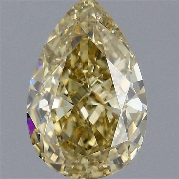 Loose Diamond - PEAR 2.05ct Fancy Intense Yellow VS1: Loose Diamond - PEAR 2.05ct Fancy Intense Yellow VS1 Source: This is a real non-mined Diamond that has been grown in a lab Shape: PEAR Carats: 2.05 Color: Fancy Intense Yellow Certification: IGI Video