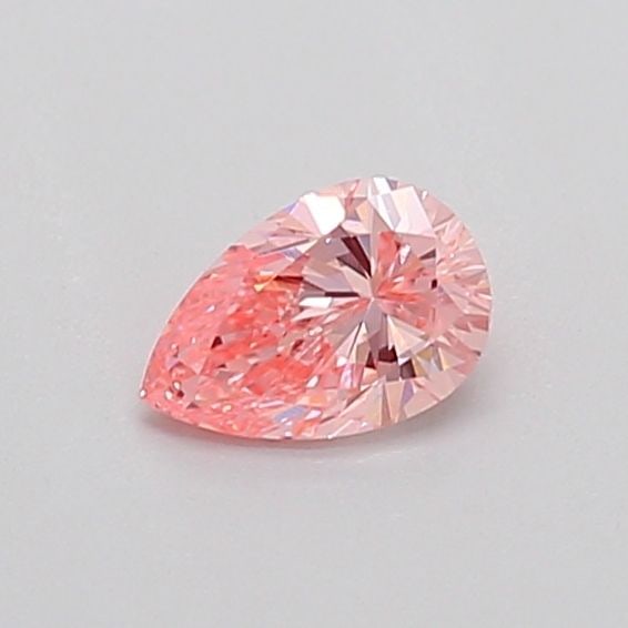 Loose Diamond - PEAR 0.3ct Fancy Vivid Pink VVS2: Loose Diamond - PEAR 0.3ct Fancy Vivid Pink VVS2 Source: This is a real non-mined Diamond that has been grown in a lab Shape: PEAR Carats: 0.3 Color: Fancy Vivid Pink Certification: IGI Video: