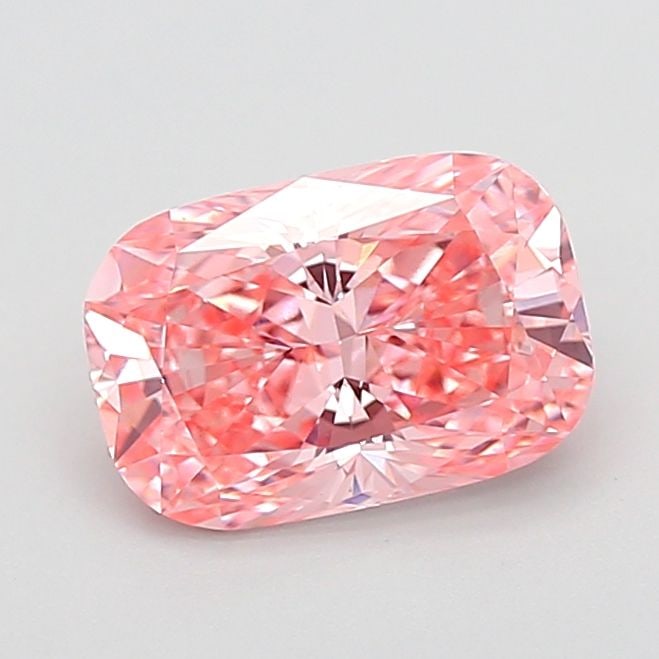 Loose Diamond - CUSHION MODIFIED 1.73ct Fancy Intense Pink VS1: Loose Diamond - CUSHION MODIFIED 1.73ct Fancy Intense Pink VS1 Source: This is a real non-mined Diamond that has been grown in a lab Shape: CUSHION MODIFIED Carats: 1.73 Color: Fancy Intense Pink Cert
