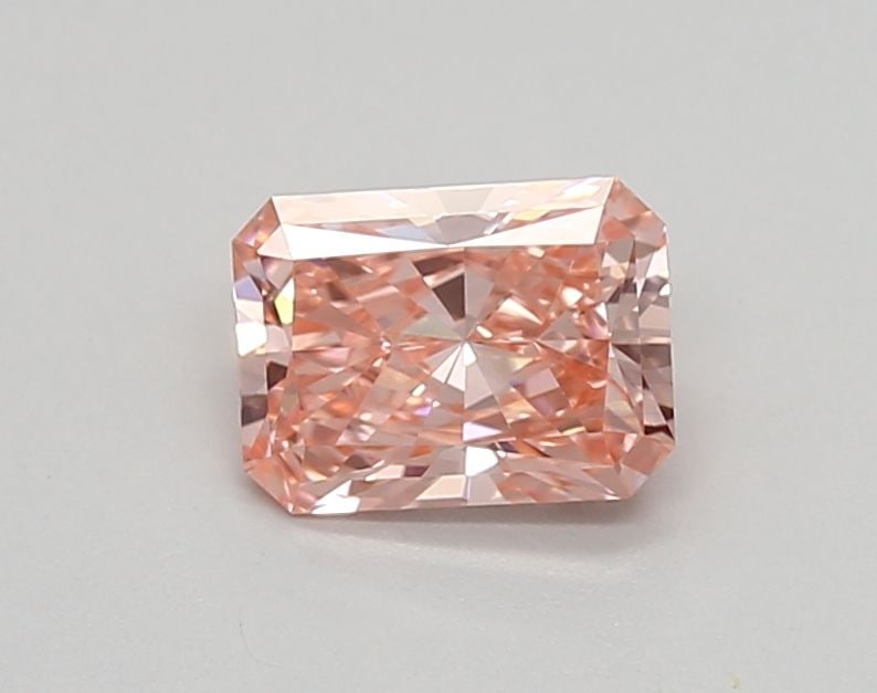 Loose Diamond - RADIANT 0.74ct Fancy Vivid Pink VS1: Loose Diamond - RADIANT 0.74ct Fancy Vivid Pink VS1 Source: This is a real non-mined Diamond that has been grown in a lab Shape: RADIANT Carats: 0.74 Color: Fancy Vivid Pink Certification: IGI Video: