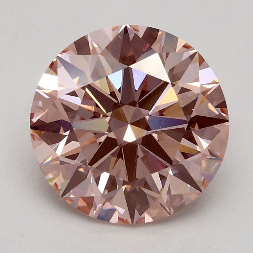 Ideal Loose Diamond - ROUND 2.15ct Fancy Intense Pink VS1: Ideal Loose Diamond - ROUND 2.15ct Fancy Intense Pink VS1 Source: This is a real non-mined Diamond that has been grown in a lab Shape: ROUND Carats: 2.15 Color: Fancy Intense Pink Certification: IGI V