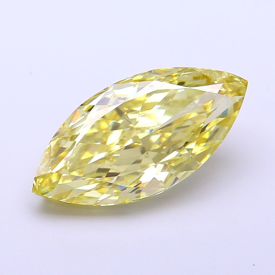 Loose Diamond - MARQUISE 5.51ct Fancy Intense Yellow VS1: Loose Diamond - MARQUISE 5.51ct Fancy Intense Yellow VS1 Source: This is a real non-mined Diamond that has been grown in a lab Shape: MARQUISE Carats: 5.51 Color: Fancy Intense Yellow Certification: I
