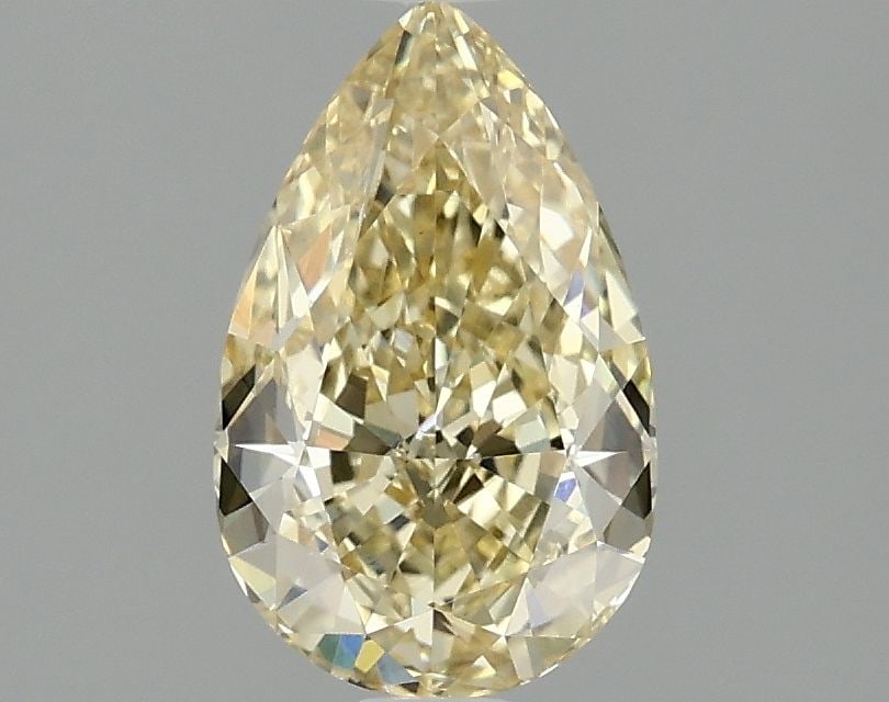 Loose Diamond - PEAR 1.57ct Fancy Intense Yellow VS1: Loose Diamond - PEAR 1.57ct Fancy Intense Yellow VS1 Source: This is a real non-mined Diamond that has been grown in a lab Shape: PEAR Carats: 1.57 Color: Fancy Intense Yellow Certification: IGI Video