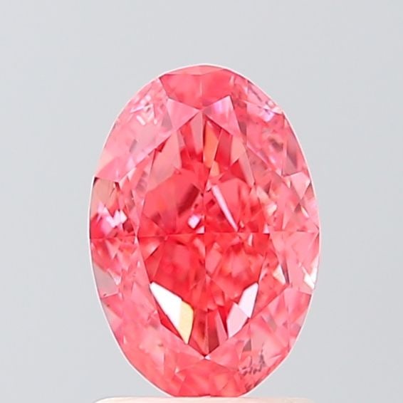 Loose Diamond - OVAL 1.3ct Fancy Vivid Pink VVS2: Loose Diamond - OVAL 1.3ct Fancy Vivid Pink VVS2 Source: This is a real non-mined Diamond that has been grown in a lab Shape: OVAL Carats: 1.3 Color: Fancy Vivid Pink Certification: IGI Video: