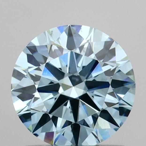 Ideal Loose Diamond - ROUND 0.95ct Fancy Vivid Blue VS2: Ideal Loose Diamond - ROUND 0.95ct Fancy Vivid Blue VS2 Source: This is a real non-mined Diamond that has been grown in a lab Shape: ROUND Carats: 0.95 Color: Fancy Vivid Blue Certification: IGI Video