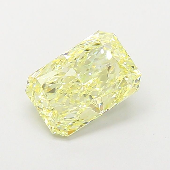 Loose Diamond - RADIANT 2.03ct Fancy Yellow VVS2: Loose Diamond - RADIANT 2.03ct Fancy Yellow VVS2 Source: This is a real non-mined Diamond that has been grown in a lab Shape: RADIANT Carats: 2.03 Color: Fancy Yellow Certification: IGI Video: