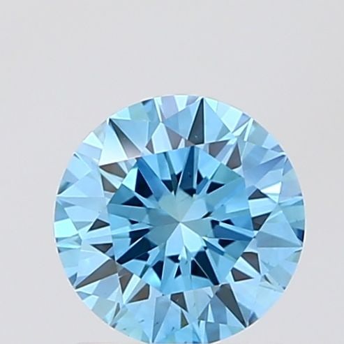 Loose Diamond - ROUND 1.0ct Fancy Vivid Blue VS1: Loose Diamond - ROUND 1.0ct Fancy Vivid Blue VS1 Source: This is a real non-mined Diamond that has been grown in a lab Shape: ROUND Carats: 1.0 Color: Fancy Vivid Blue Certification: IGI Video: