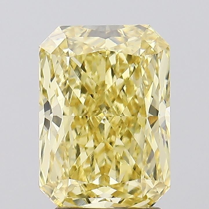 Loose Diamond - RADIANT 3.07ct Fancy Intense Yellow VVS2: Loose Diamond - RADIANT 3.07ct Fancy Intense Yellow VVS2 Source: This is a real non-mined Diamond that has been grown in a lab Shape: RADIANT Carats: 3.07 Color: Fancy Intense Yellow Certification: IG