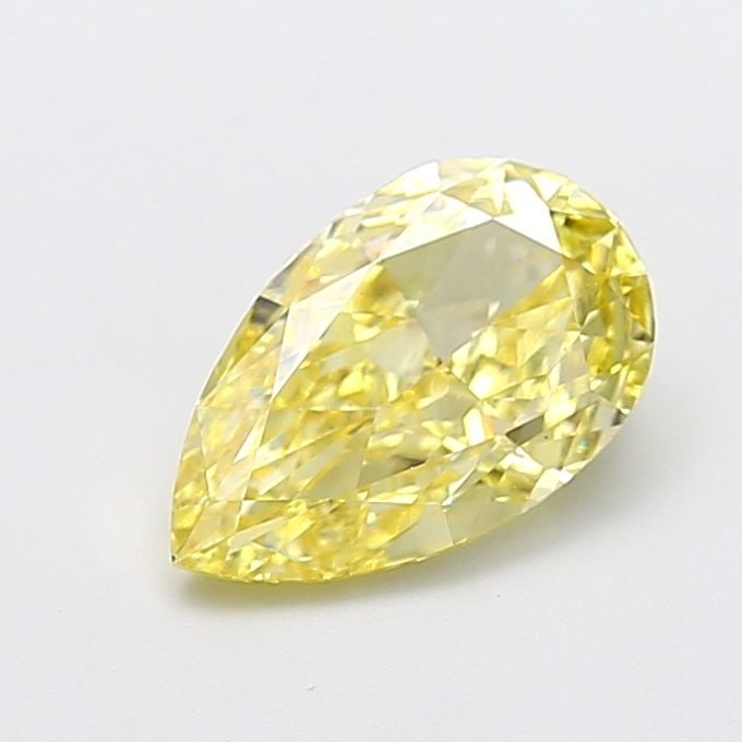 Loose Diamond - PEAR 2.07ct Fancy Intense Yellow VS1: Loose Diamond - PEAR 2.07ct Fancy Intense Yellow VS1 Source: This is a real non-mined Diamond that has been grown in a lab Shape: PEAR Carats: 2.07 Color: Fancy Intense Yellow Certification: IGI The D