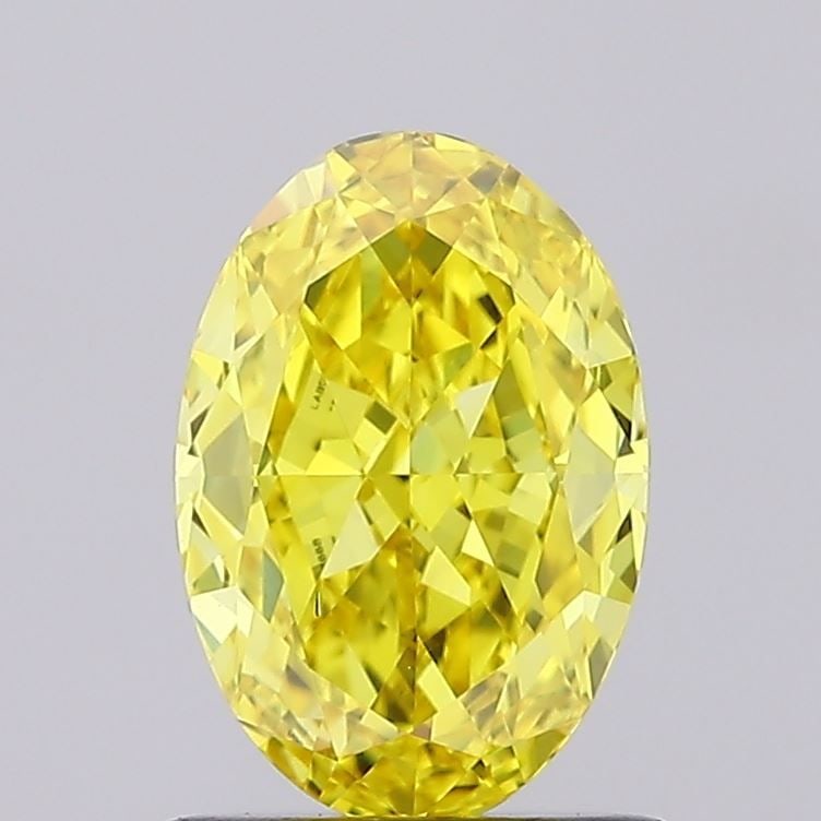 Loose Diamond - OVAL 1.1ct Fancy Intense Yellow VS2: Loose Diamond - OVAL 1.1ct Fancy Intense Yellow VS2 Source: This is a real non-mined Diamond that has been grown in a lab Shape: OVAL Carats: 1.1 Color: Fancy Intense Yellow Certification: IGI Video: