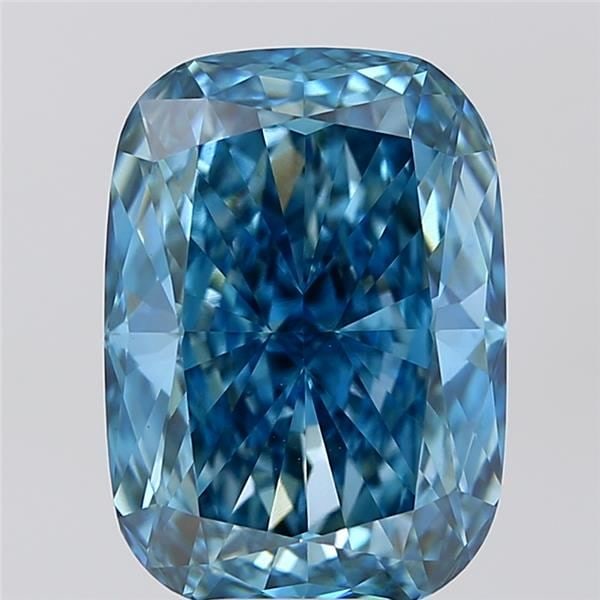 Loose Diamond - CUSHION MODIFIED 7.06ct Fancy Vivid Blue VS1: Loose Diamond - CUSHION MODIFIED 7.06ct Fancy Vivid Blue VS1 Source: This is a real non-mined Diamond that has been grown in a lab Shape: CUSHION MODIFIED Carats: 7.06 Color: Fancy Vivid Blue Certific