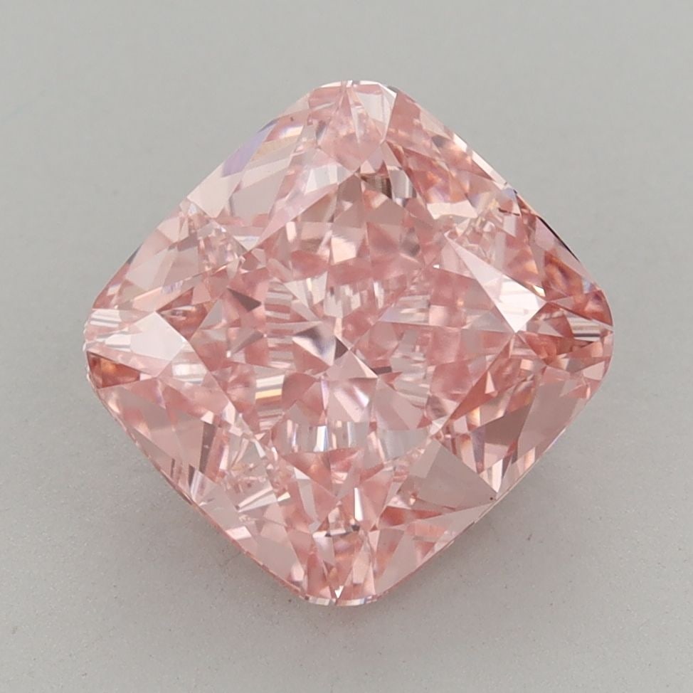 Loose Diamond - CUSHION MODIFIED 3.88ct Fancy Vivid Pink VS1: Loose Diamond - CUSHION MODIFIED 3.88ct Fancy Vivid Pink VS1 Source: This is a real non-mined Diamond that has been grown in a lab Shape: CUSHION MODIFIED Carats: 3.88 Color: Fancy Vivid Pink Certific