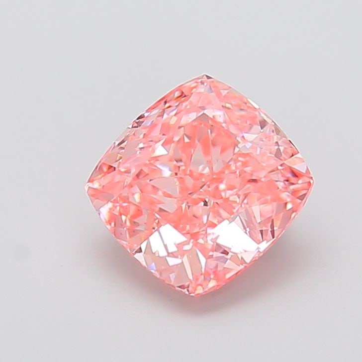 Loose Diamond - CUSHION MODIFIED 3.02ct Fancy Vivid Pink VS1: Loose Diamond - CUSHION MODIFIED 3.02ct Fancy Vivid Pink VS1 Source: This is a real non-mined Diamond that has been grown in a lab Shape: CUSHION MODIFIED Carats: 3.02 Color: Fancy Vivid Pink Certific