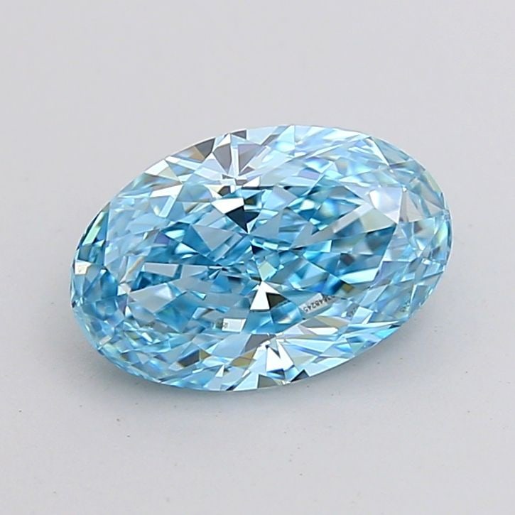 Loose Diamond - OVAL 2.1ct Fancy Vivid Blue VS2: Loose Diamond - OVAL 2.1ct Fancy Vivid Blue VS2 Source: This is a real non-mined Diamond that has been grown in a lab Shape: OVAL Carats: 2.1 Color: Fancy Vivid Blue Certification: IGI Video: