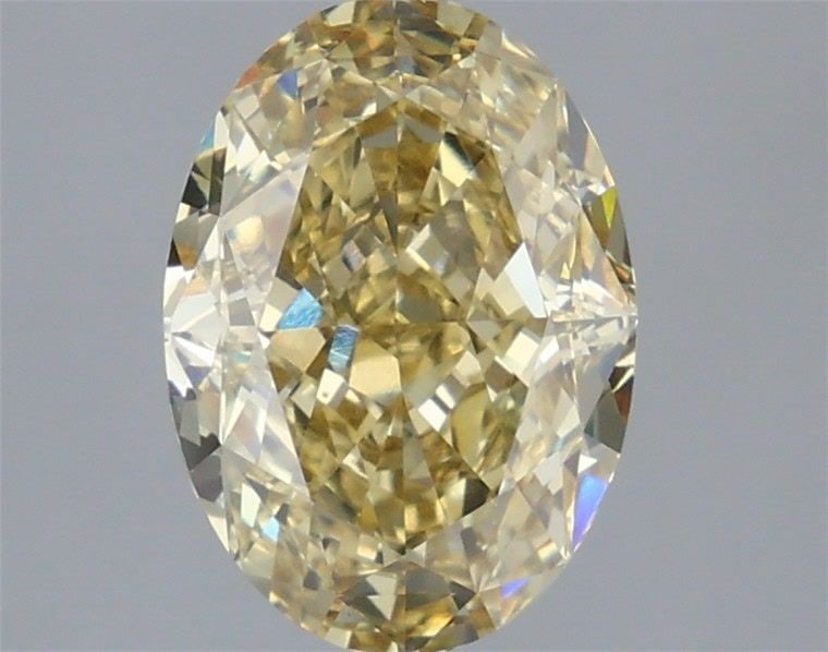 Loose Diamond - OVAL 3.06ct Fancy Yellow VVS2: Loose Diamond - OVAL 3.06ct Fancy Yellow VVS2 Source: This is a real non-mined Diamond that has been grown in a lab Shape: OVAL Carats: 3.06 Color: Fancy Yellow Certification: IGI Video:
