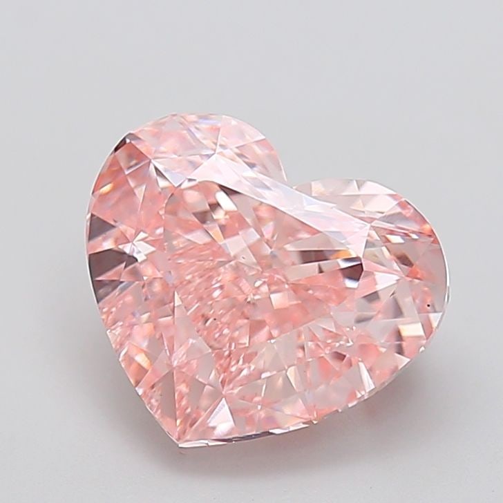 Loose Diamond - HEART 5.0ct Fancy Intense Pink VS1: Loose Diamond - HEART 5.0ct Fancy Intense Pink VS1 Source: This is a real non-mined Diamond that has been grown in a lab Shape: HEART Carats: 5.0 Color: Fancy Intense Pink Certification: IGI Video: